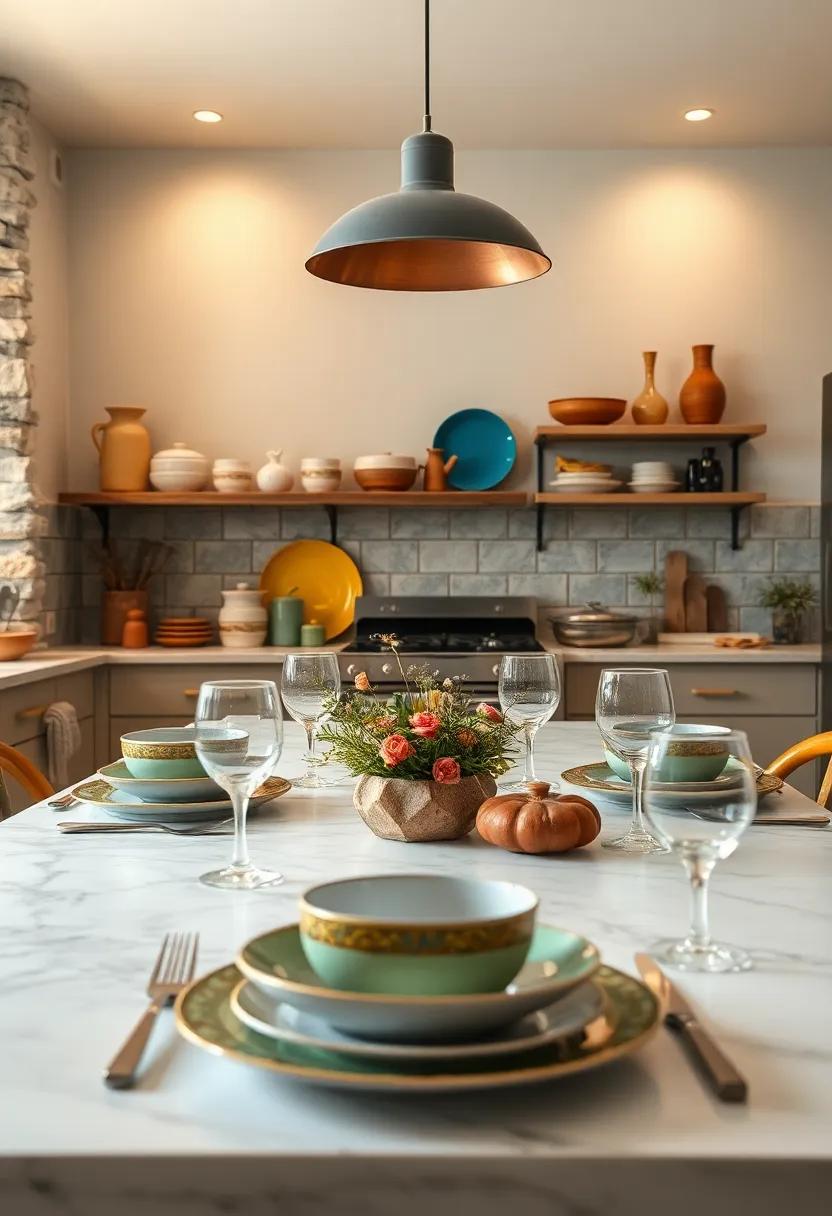 Integrate⁣ a set of mismatched vintage glasses into everyday table settings for personality