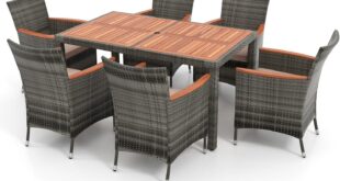 How We Elevated Outdoor Dining With The Dortala 7 Piece Set