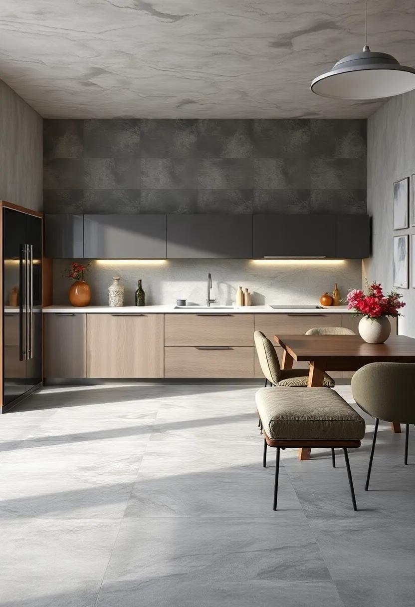 Monochromatic Gray tiles for⁣ a Sleek Contemporary ⁤look