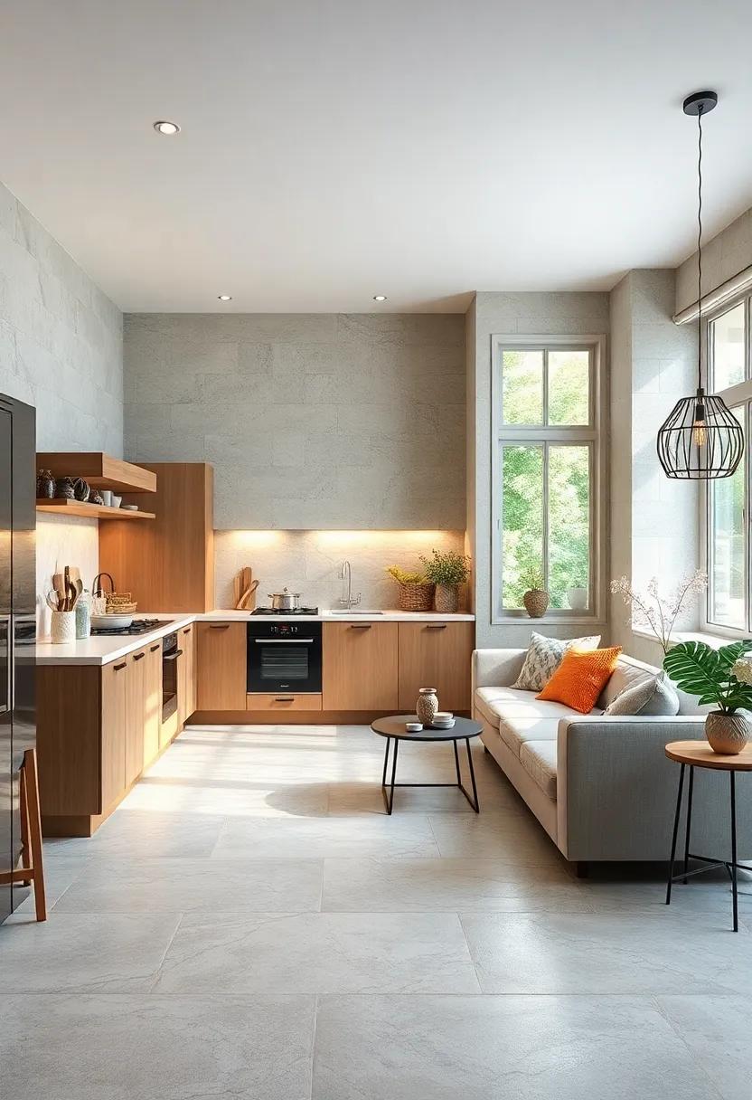 Large ⁣Format porcelain Tiles for Seamless Style