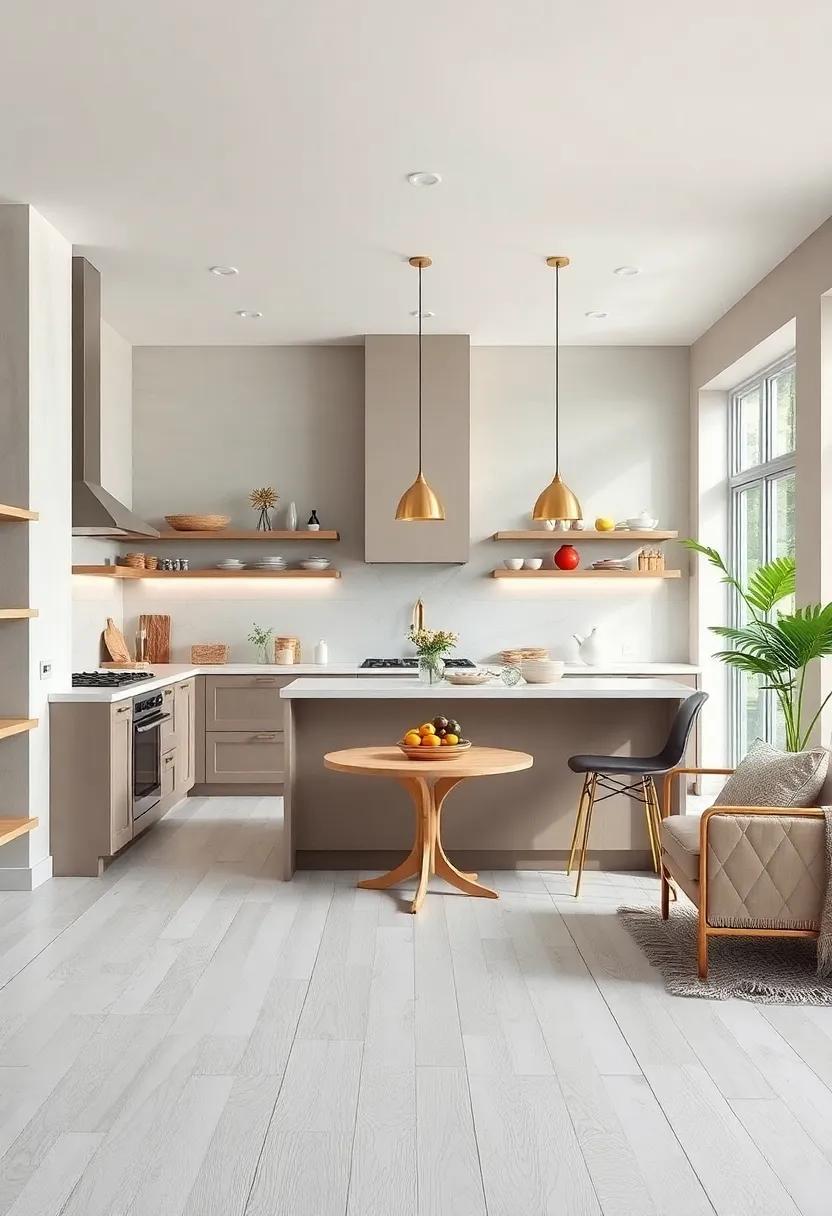 whitewashed Wood-Look Tiles for Beachy Brightness
