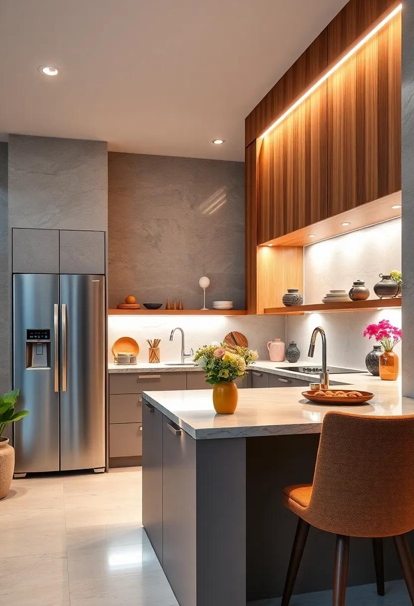 Soft Under-Cabinet LED Lighting⁣ to Enhance Ambiance