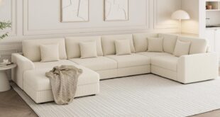 Our Honest Take On The 146 Modular U Shaped Sleeper Sofa