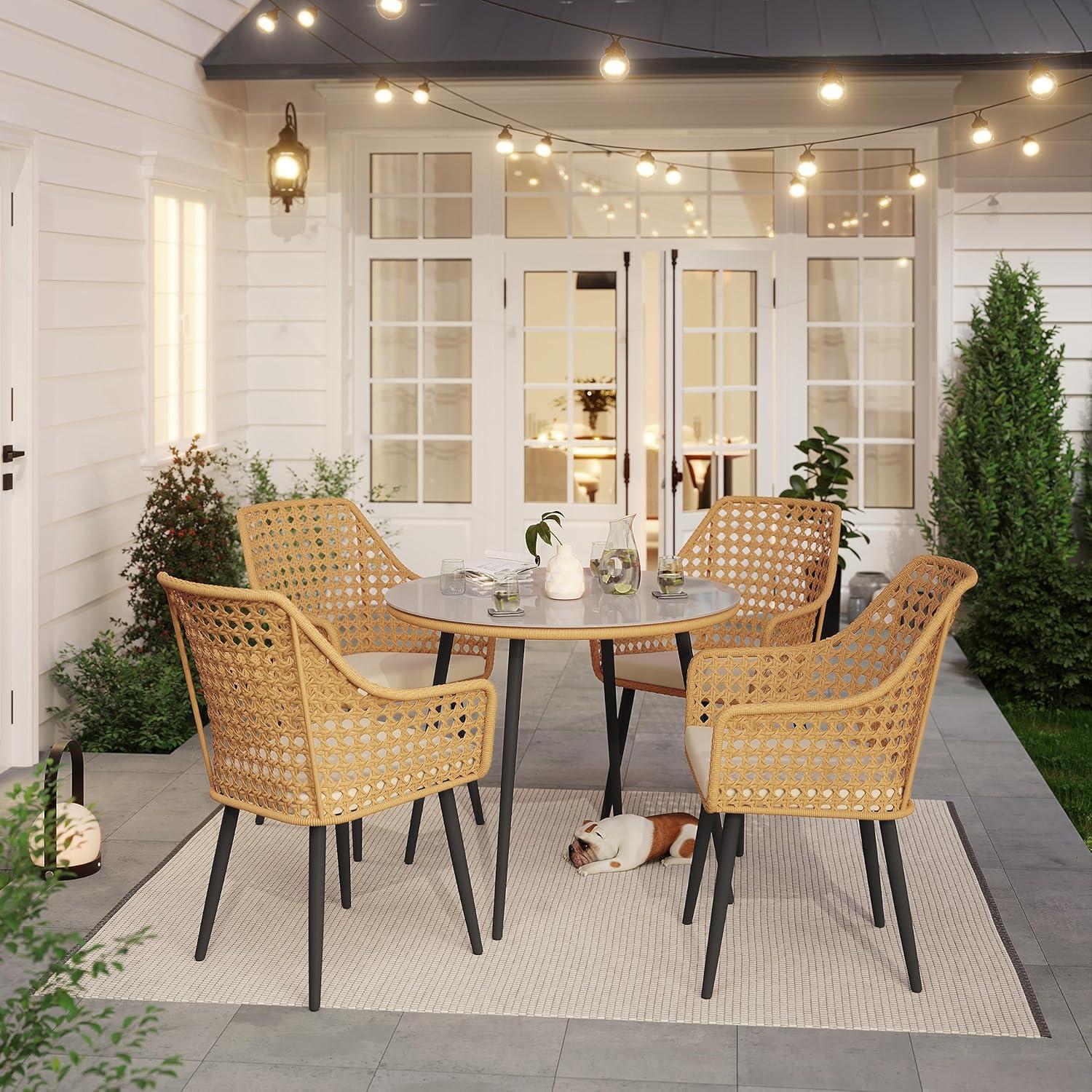 Our Honest Take on Verano Garden Patio chairs: stylish & Sturdy