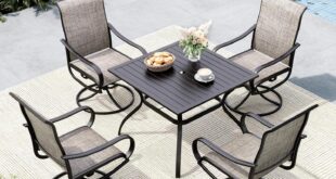 Our Honest Take On The Mfstudio 5 Piece Patio Dining Set