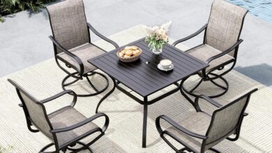 Our Honest Take On The Mfstudio 5 Piece Patio Dining Set
