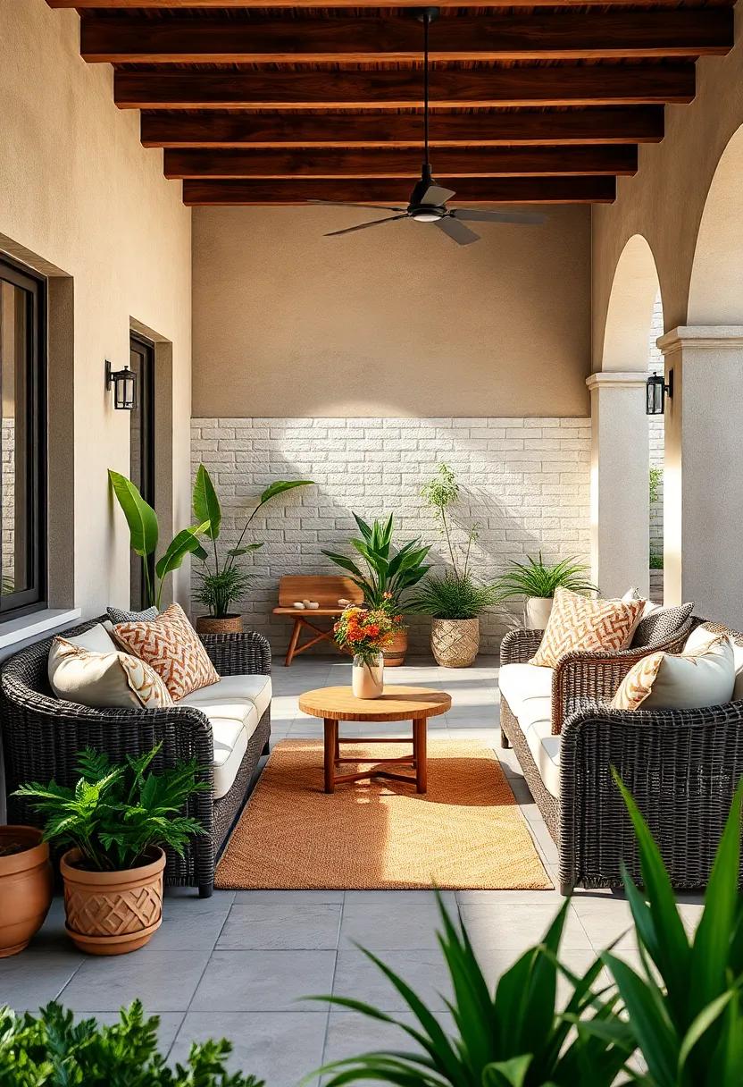 Cozy Wicker Sofas with Plush Cushions for Ultimate Comfort