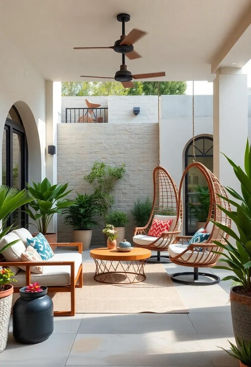 Hanging ⁤Egg Chairs for a Whimsical Touch ‌of Relaxation