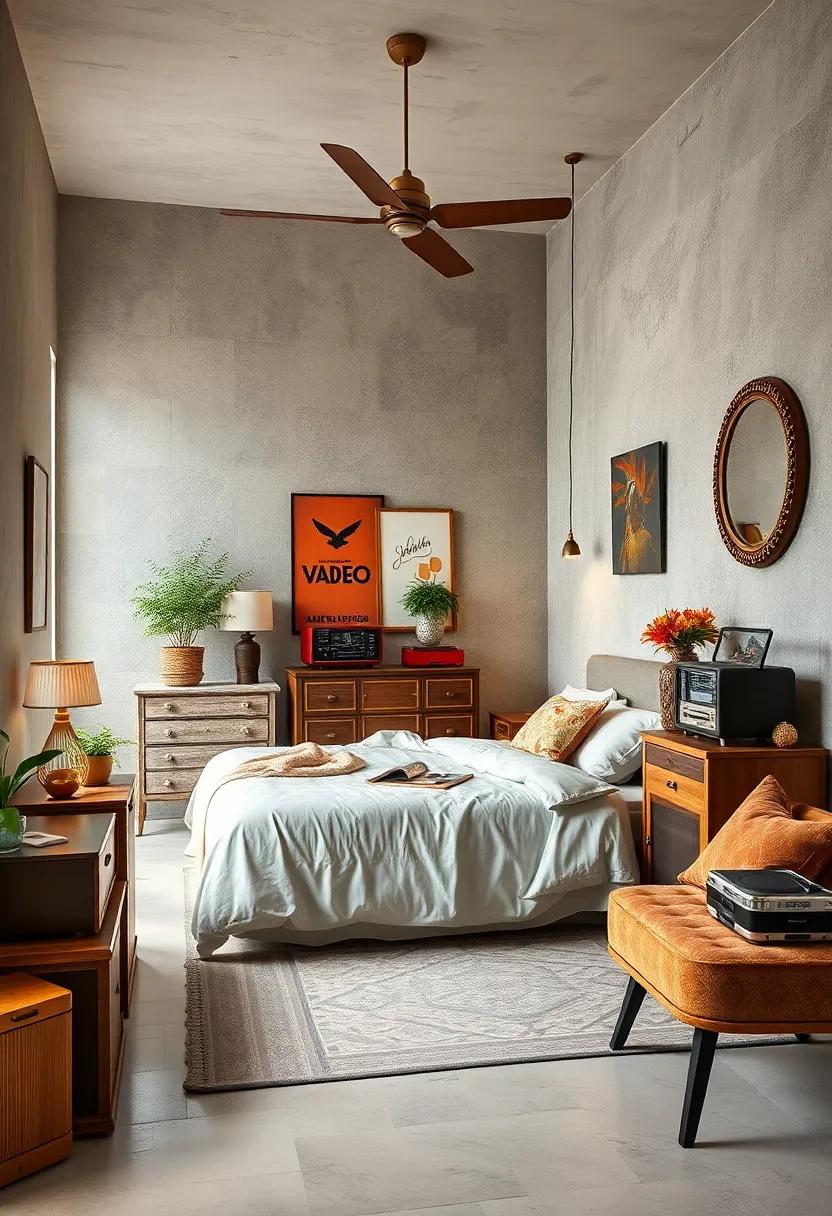bring in Retro Tech with Vintage Radios ‍or Turntables as‍ Decorative Pieces