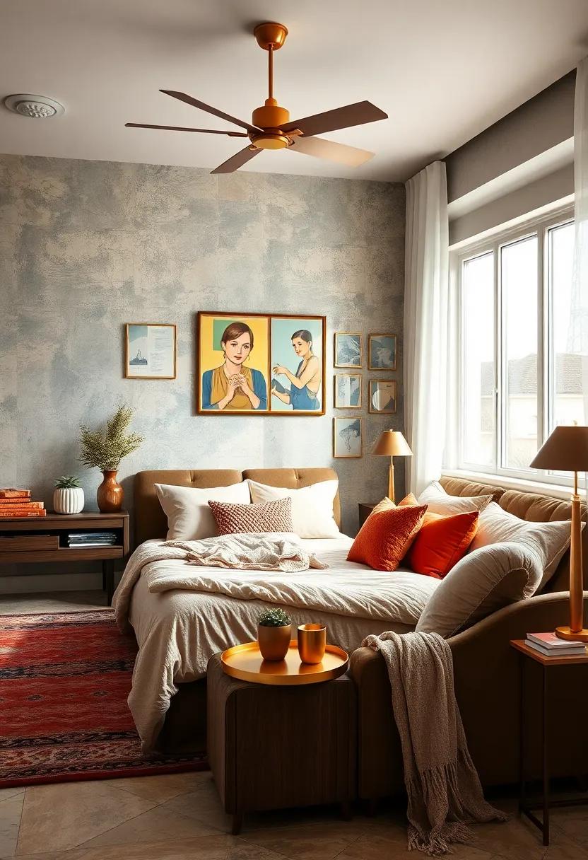 Infuse Retro Glamour Using Velvet Upholstery and Gold Accents
