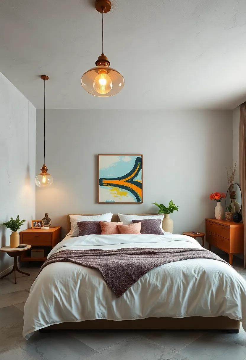 Highlight Statement ⁣Lighting with Iconic Pendant Lamps from the '60s and '70s