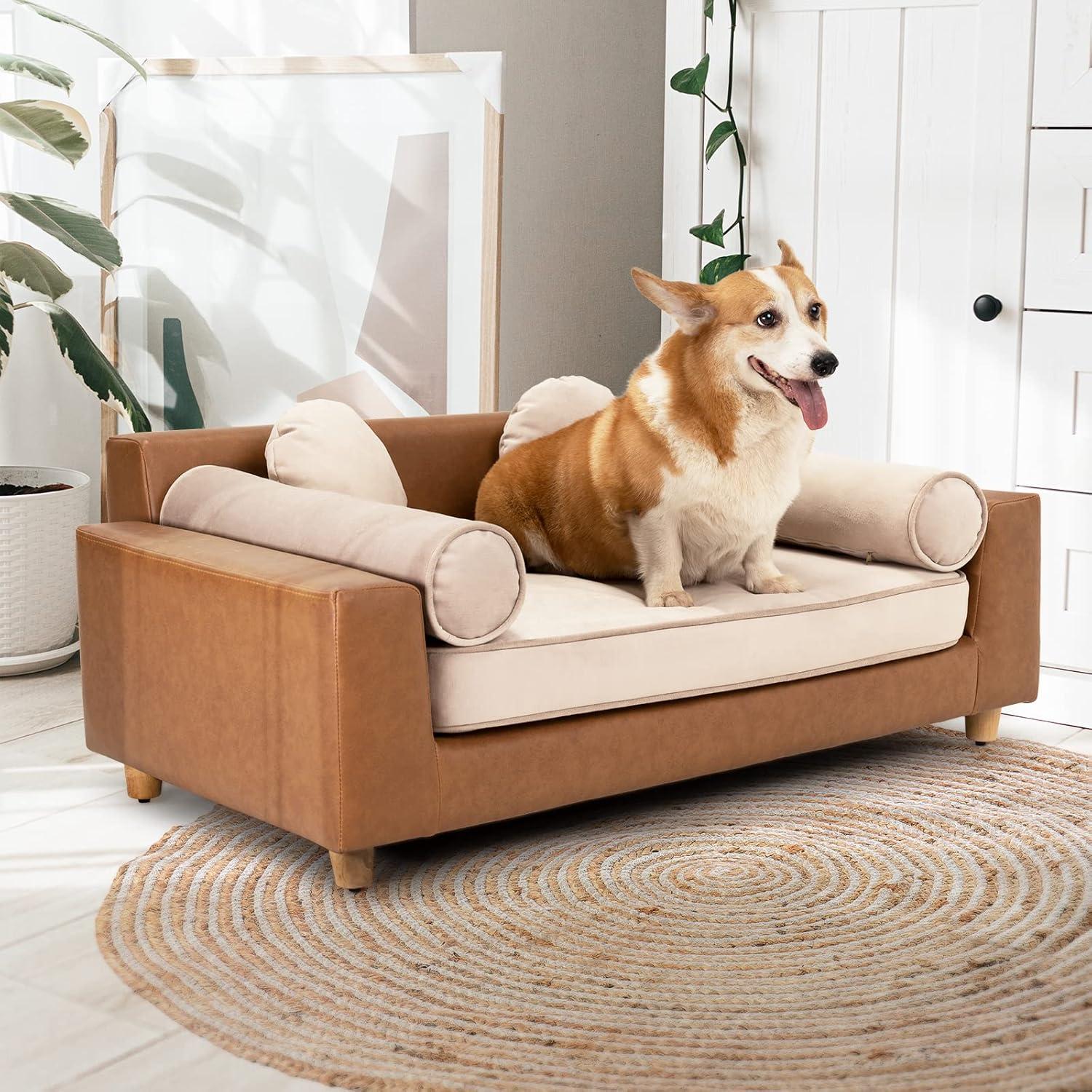 DCee Luxury Large Dog Sofa Review: Cozy Comfort for All Pets