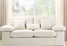 Finding Cozy Comfort Together: Our Take on the COLAMY Loveseat Sofa