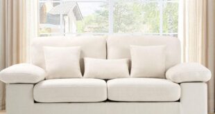 Finding Cozy Comfort Together: Our Take on the COLAMY Loveseat Sofa
