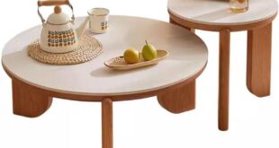 Discovering the Perfect Blend: Our Review of the Nordic Cherry Wood Coffee Table