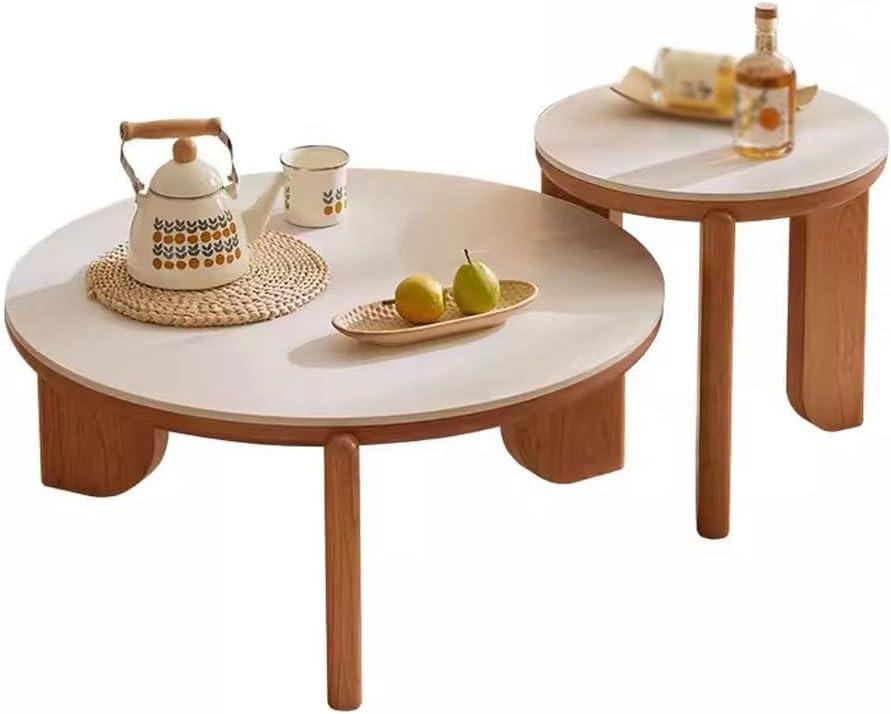 Discovering the Perfect Blend: Our Review of the Nordic Cherry Wood Coffee Table