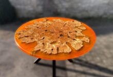 Why We Love Our Custom Orange Lava Epoxy Table Experience