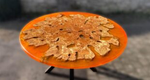 Why We Love Our Custom Orange Lava Epoxy Table Experience