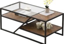 Our Honest Take: Yoluckea 2-Tier Black Coffee Table Review