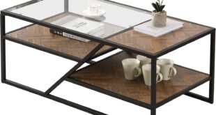 Our Honest Take: Yoluckea 2-Tier Black Coffee Table Review