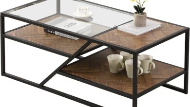 Our Honest Take: Yoluckea 2-Tier Black Coffee Table Review