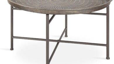 Our Take on the Kate and Laurel Mahdavi Boho-Chic Coffee Table