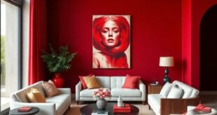 25 Stunning Ruby Red and Ivory Luxury Interiors That Redefine Bold Elegance