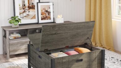 Why We Love the Bestier Lift Top Coffee Table with Storage