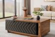 How We Loved the Tribesigns Extendable Coffee Table’s Style & Storage