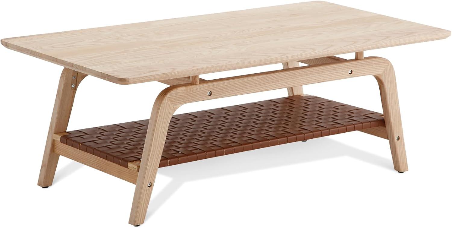 Our Honest Take on the Modern 2-Tier Wood Coffee Table