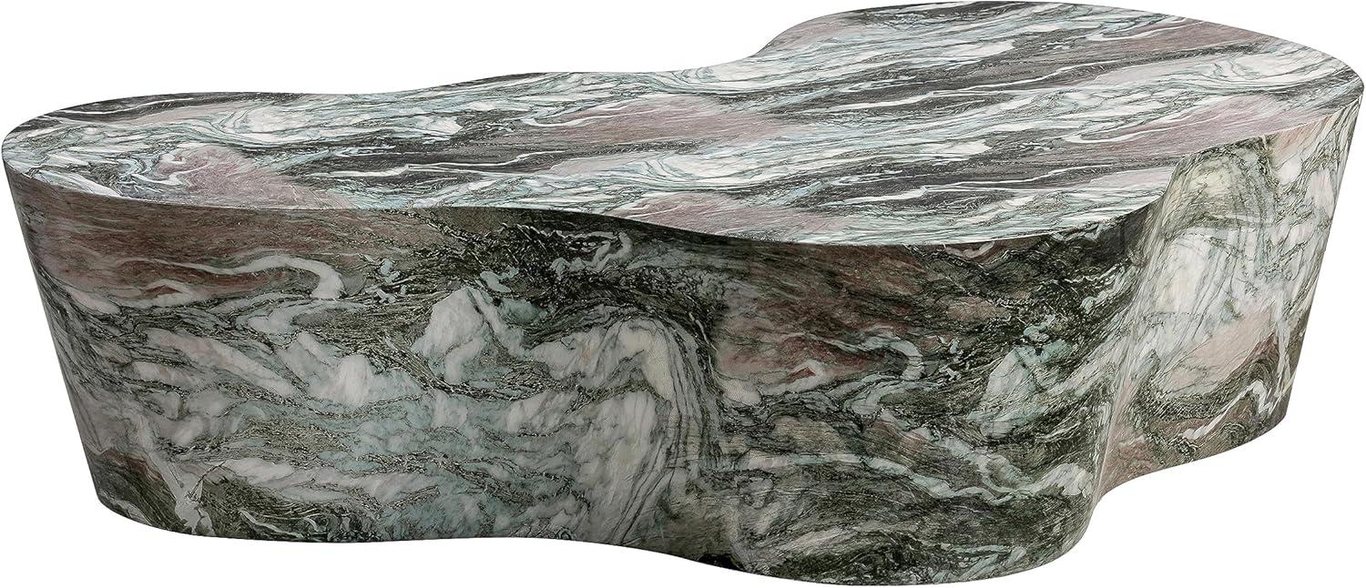 Our Take on the Slab Grey/Blush Faux Marble Coffee Table