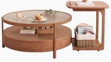 Discovering Our Perfect Natural Coffee Table Set: Stylish & Smart Storage
