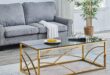 Our Honest Take on the Sleek Gold & Glass Coffee Table for Living Rooms