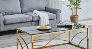 Our Honest Take on the Sleek Gold & Glass Coffee Table for Living Rooms