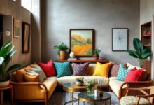 23 Eclectic Room Ideas Featuring Mismatched Pillows for a Unique Vibe