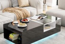 How We Brightened Our Space with the IKIFLY LED Coffee Table