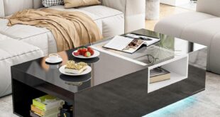 How We Brightened Our Space with the IKIFLY LED Coffee Table