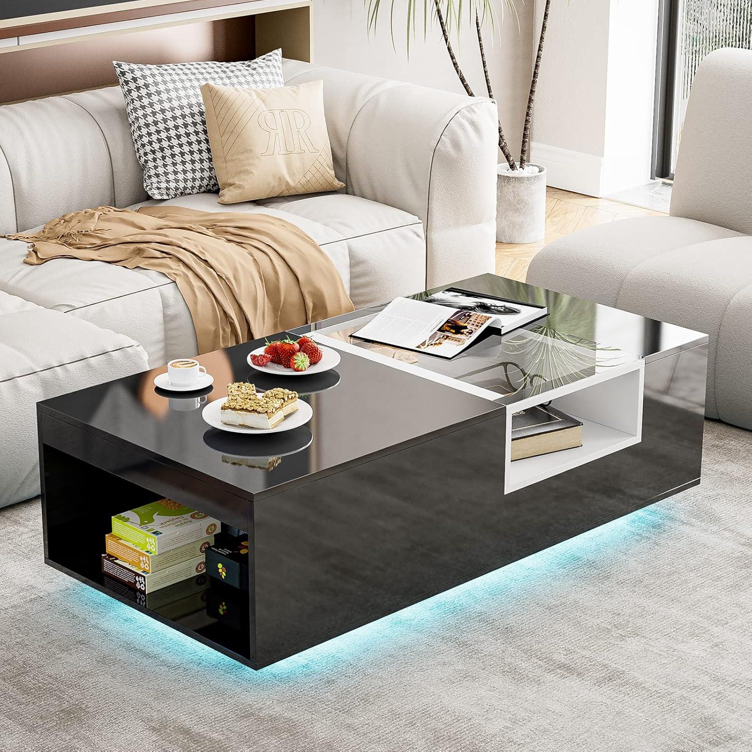 How We Brightened Our Space with the IKIFLY LED Coffee Table