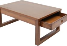 How We Made Small Spaces Cozy with This Walnut Low Table