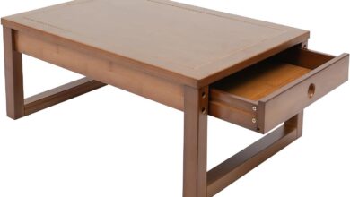 How We Made Small Spaces Cozy with This Walnut Low Table
