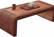 Why We Love the Japanese Woven Rattan Coffee Table for Any Space