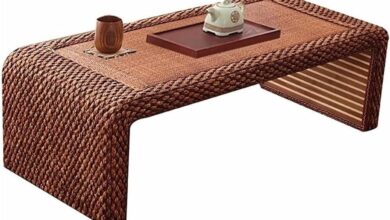 Why We Love the Japanese Woven Rattan Coffee Table for Any Space