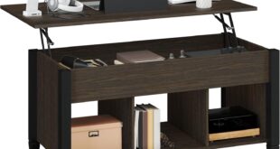 How We Loved the Yaheetech Lift-Top Coffee Table’s Smart Design