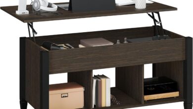 How We Loved the Yaheetech Lift-Top Coffee Table’s Smart Design