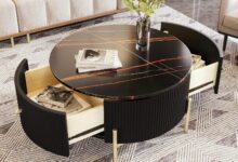 Our Take on the Stylish Round Coffee Table: Elegant & Functional