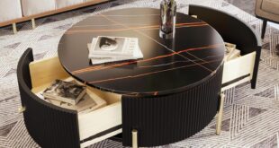 Our Take on the Stylish Round Coffee Table: Elegant & Functional