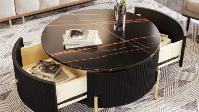 Our Take on the Stylish Round Coffee Table: Elegant & Functional