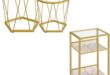 Why We Love the HOOBRO Gold Coffee Table Set for Small Spaces