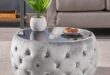 Our Take on the SSLine 30″ Velvet Ottoman Coffee Table