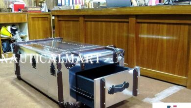 Our Take on Richard’s Trunk Coffee Table: Vintage Aviation Charm